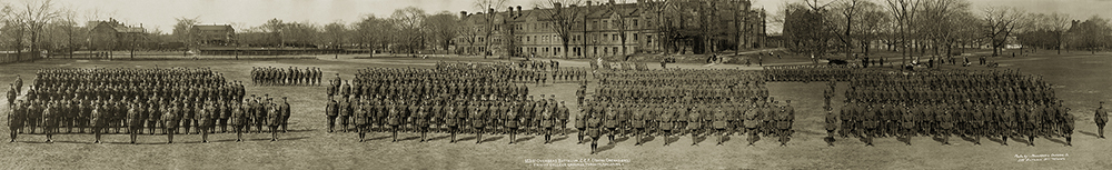 WW1 regiment at old Trinity