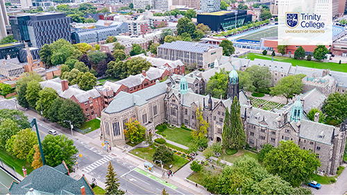 Trinity College Virtual Background: Aerial View of Campus