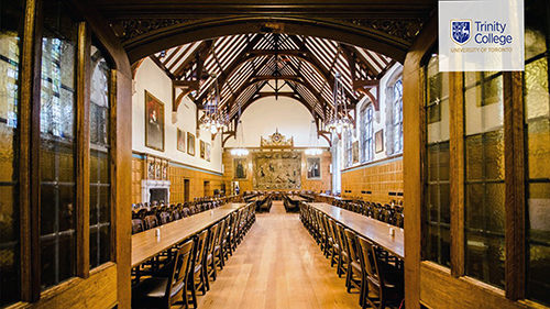 Trinity College Virtual Background: Strachan Hall