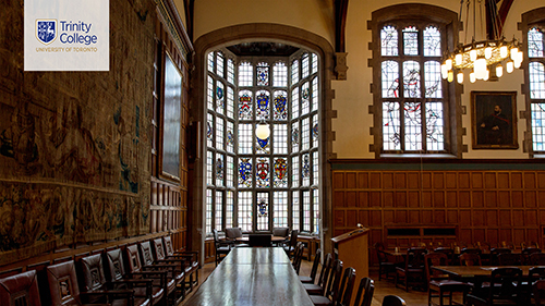 Trinity College Virtual Background: Strachan Hall