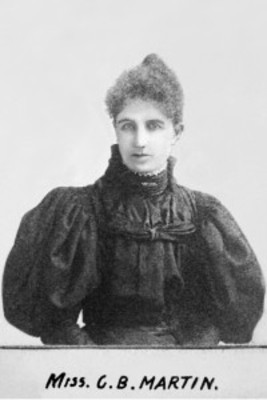 Archival image of Clara Martin
