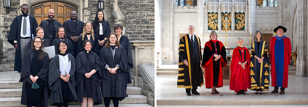 Faculty of Divinity Class of 2022; Honorees in the Trinity Chapel
