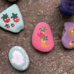 June 30, 2022: rock-painting event with our team to add some colour to our gardens!