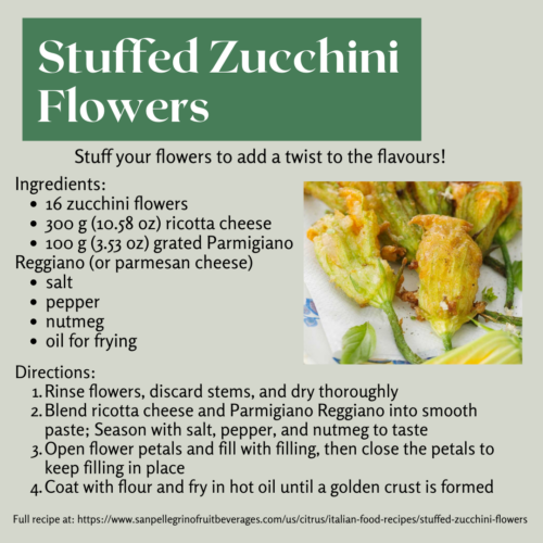 Food Systems Lab: Instagram - Unexpected Edibles: Zucchini Flowers 4