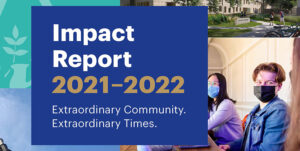 Cover of the Impact Report 2021-2022