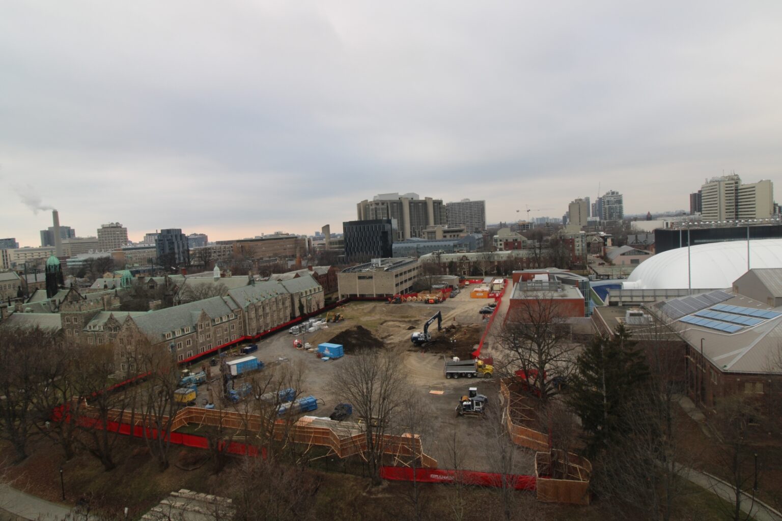 Trinity's construction site: Jan 9, 2023