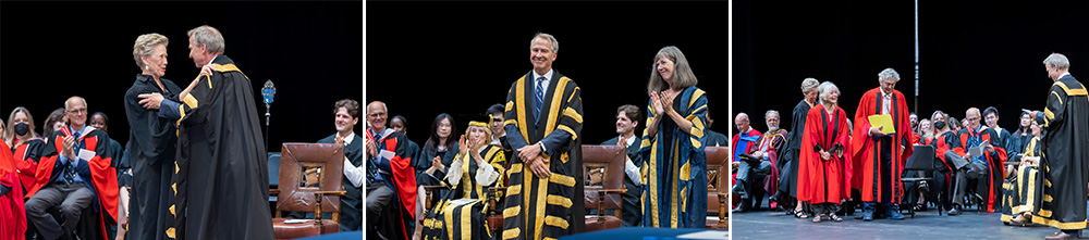 Installing the Chancellor and Conferring Honorary Degrees at Matriculation Convocation 2023