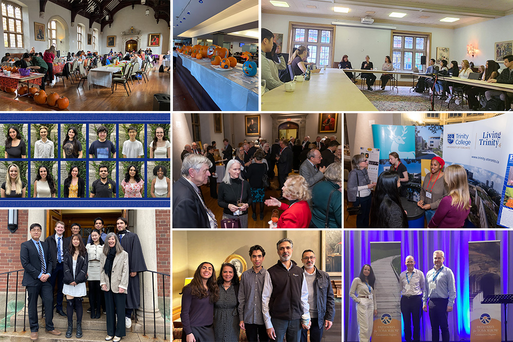 Compiled images of Fall 2023 on the Trinity campus
