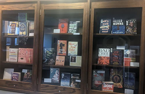 Graham Library Circulation Display for March 2024