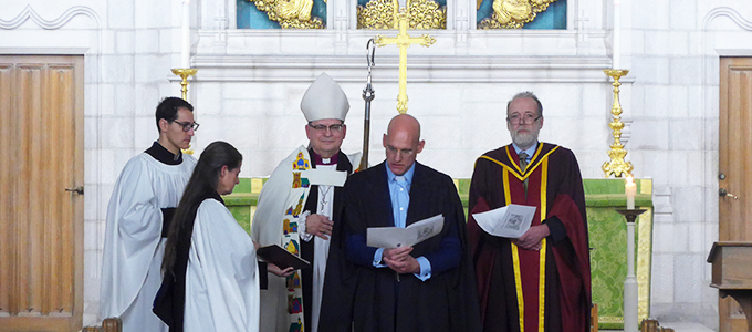 The Rev. Christopher Brittain's Installation Ceremony in the Trinity Chapel